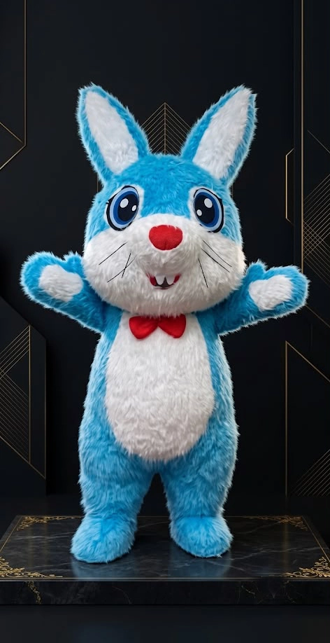 🌟 Очаровательный ушастик: Синий Зайка от Mon Cadeau! 🌟